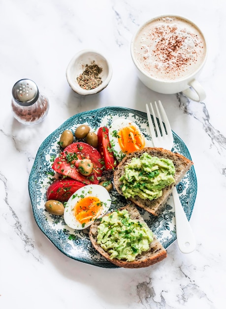 Śniadanie na talerzu